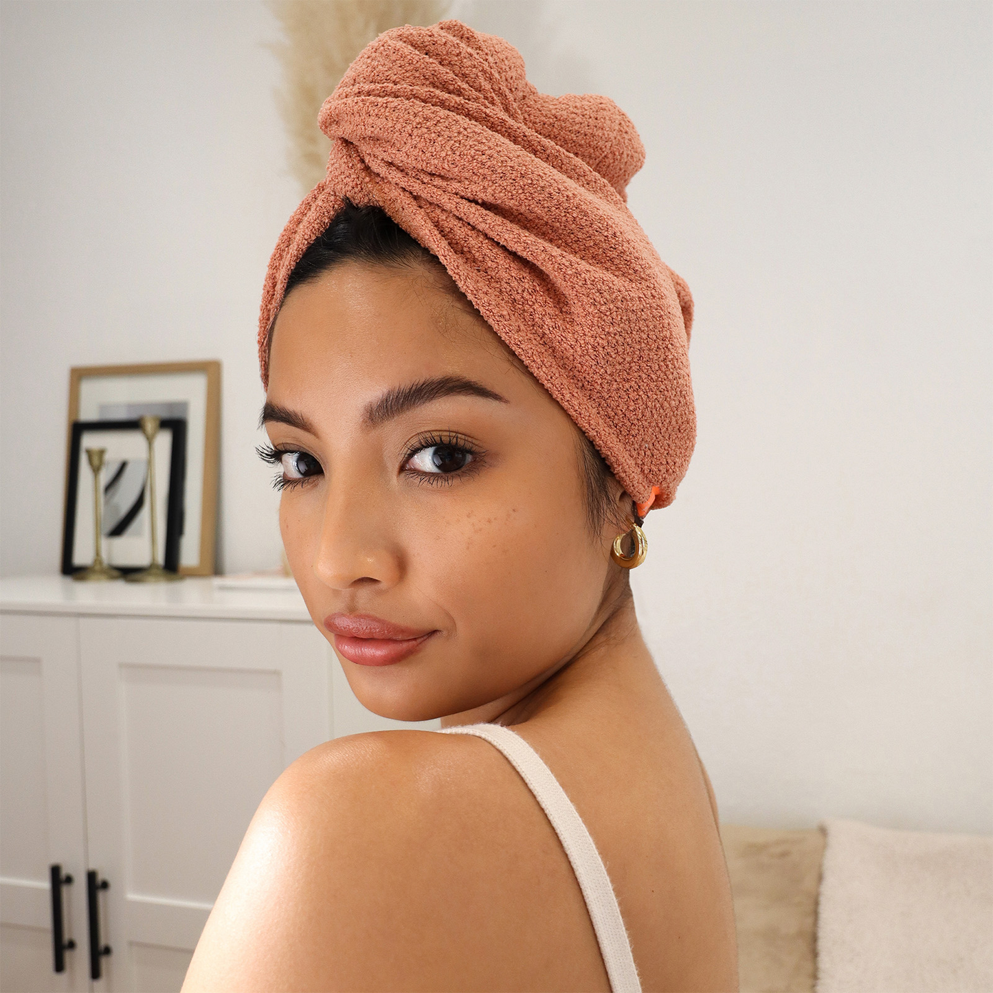 Aquis Anti-Microbial Rapid Turban - Copper