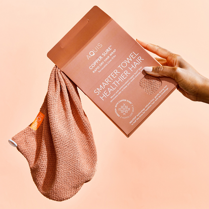 Aquis Anti-Microbial Rapid Turban - Copper